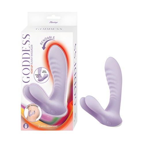 Vibrador Conejito Calentador Goddess - Lavanda