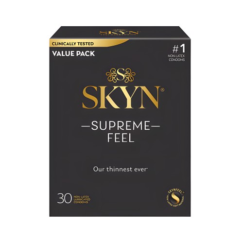 Lifestyles SKYN Supreme Feel Condoms Pack of 30