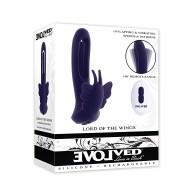 Evolved Lord of the Wings Flapping &amp; Vibrating Stimulator - Purple