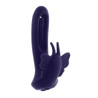 Evolved Lord of the Wings Flapping &amp; Vibrating Stimulator - Purple