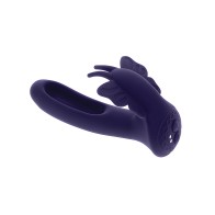 Evolved Lord of the Wings Flapping &amp; Vibrating Stimulator - Purple