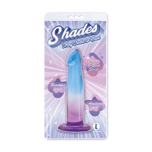Shades Jelly TPR Gradient Dong Small - Blue/Purple | Unique Design