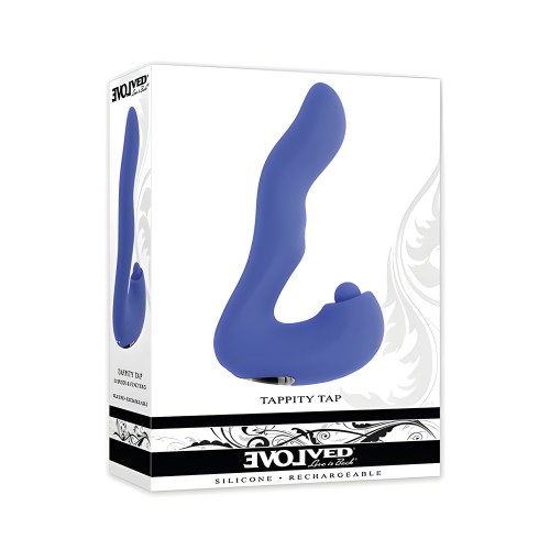 Evolved Tappity Tap Vibrator - Azul