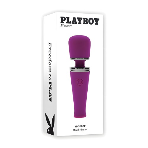 Playboy Pleasure Mic Drop Mini Vibrador de Varita