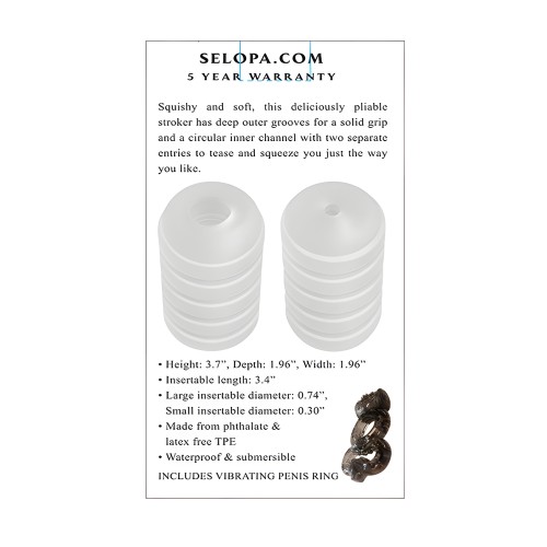 Stroker Suave y Aterciopelado Selopa Ring Me Up