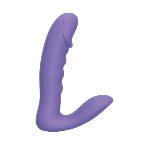 RORA Vibrador Rotatorio Controlado por App y Estimulador Clitorial - Púrpura