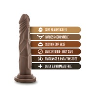 Blush Dr. Skin Realistic Cock - Chocolate | Ultimate Pleasure