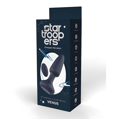Plug Anal Venus de Star Troopers con Control Remoto