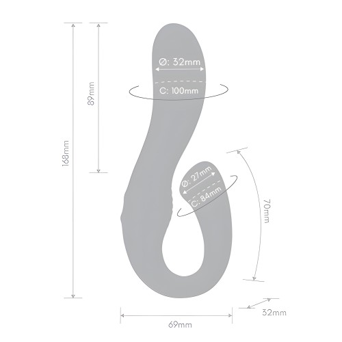 Together Harmony Vibe Versatile Dual-Stim Vibrator - Pink