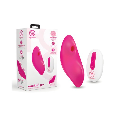 Together Suck n' Go Remote Controlled Panty Vibrator