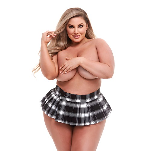 Teacher's Pet Sexy School Girl Skirt Black QN