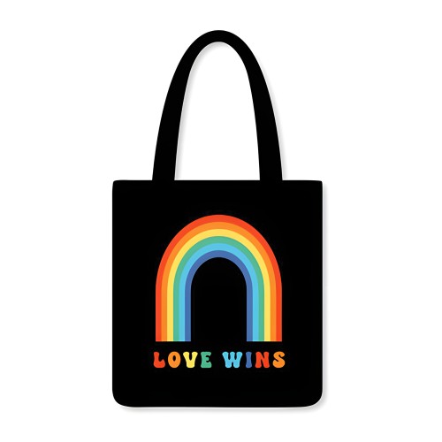 Tote Reutilizable Love Wins - Multicolor