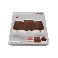 XX-DREAMTOYS Vagina Ultra Realista Talla Pequeña - Negro