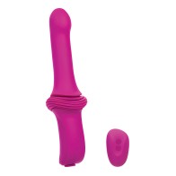 Overdrive Smooth Thruster Remote Control Sex Machine - Fuchsia/Black