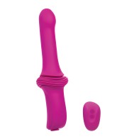 Overdrive Smooth Thruster Remote Control Sex Machine - Fuchsia/Black