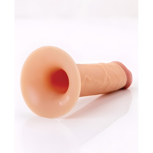 Fantasy X-tensions Elite 6" Silicone Hollow Strap-on w/Harness - Light