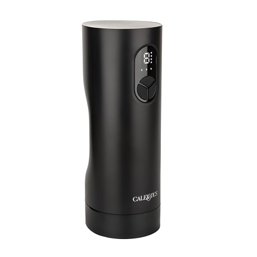 Bionic Vibro Stroker con Oscilación y Succión Negro