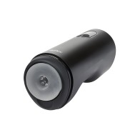 Bionic Vibro Stroker con Oscilación y Succión Negro