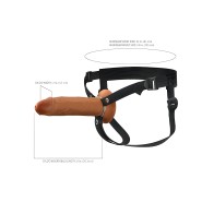 Fantasy X-Tensions Elite 8" Strap-on - Brown