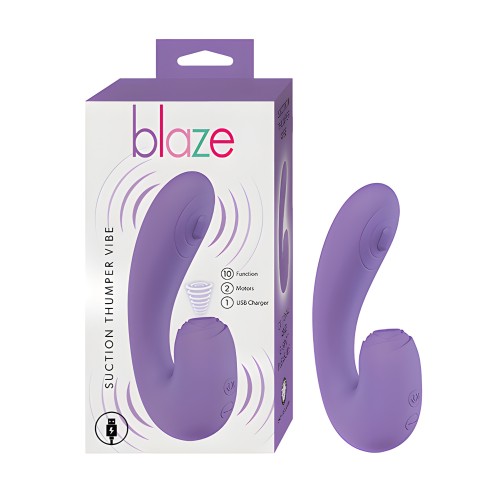 Blaze Suction Thumper Vibe - Lavanda