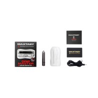 Masturbador Maxtasy Grip Master con Manga y Bullet Transparente