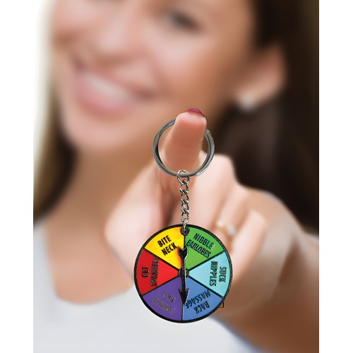 Super Fun Sex Spinner Key Chain - Add Fun!