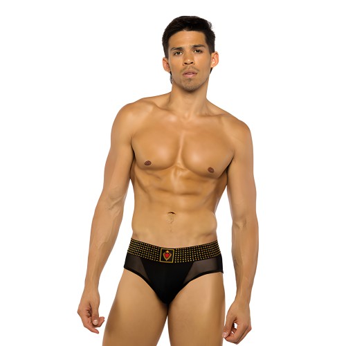 Sacred Heart Briefs Black SM