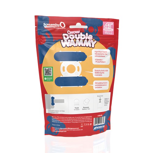 Screaming O 4T Double Wammy - Arándano