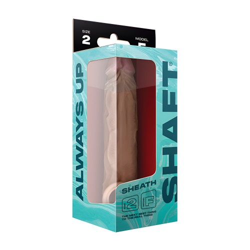 Shaft Model F Flexskin Liquid Silicone 8.8" Sheath