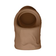 Shaft Model F Flexskin Liquid Silicone 8.8" Sheath - Oak