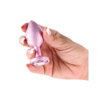 Asset Trasero Iridiscente Rosa Mediano