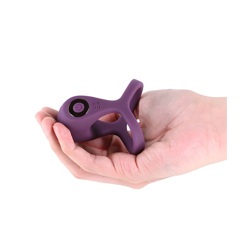 INYA Valiant Cock & Ball Vibe - Berry