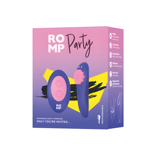ROMP Party Panty Vibe - Blue