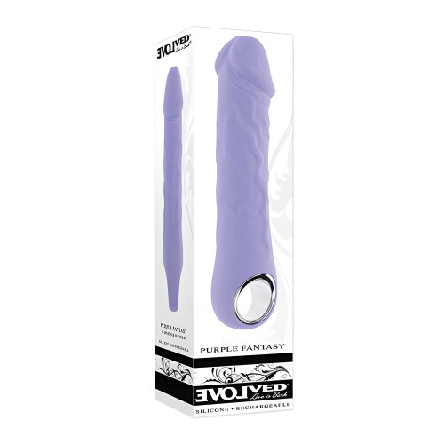 Vibrador Realista Evolved Purple Fantasy - Morado