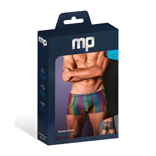 Shorts Pocket Pack & Play - Arcoíris LG