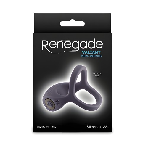 Anillo Vibrante Renegade Valiant - Gris