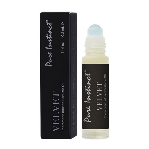 Pure Instinct Pheromone Perfume Oil Roll On Velvet - 10.2 ml