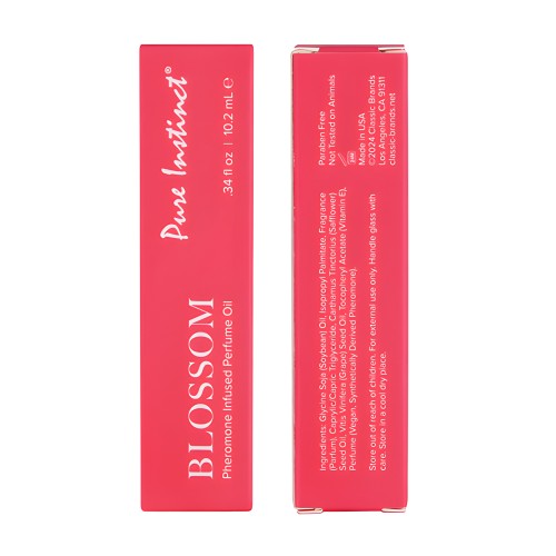 Pure Instinct Pheromone Perfume Oil Roll On Blossom - 10.2 ml
