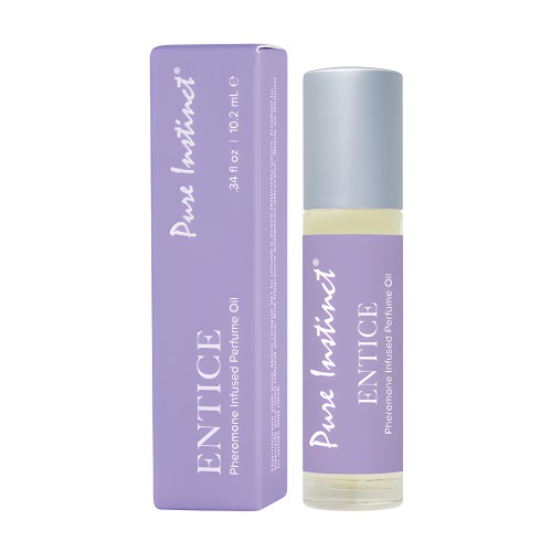 Aceite de Perfume Pheromona Pure Instinct Roll On Entice 10.2 ml