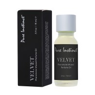 Pure Instinct Pheromone Perfume Oil Velvet - 15 ml Dropper Glass