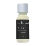 Pure Instinct Pheromone Perfume Oil Velvet - 15 ml Dropper Glass