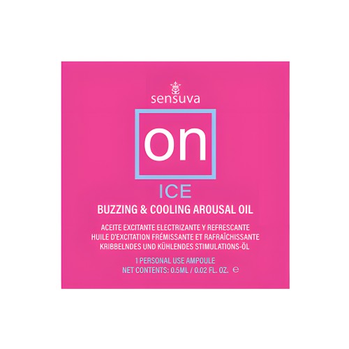 ON Ice Arousal Oil - Single Use Ampoule Packet