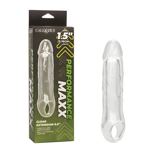 Extensión de Pene Performance Maxx 6.5" - Transparente
