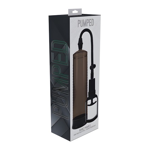 Shots Pumped Basic Pump 2 Water Resistant Penis Pump Black
