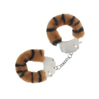Shots Ouch! Fluffy Handcuffs - Tiger