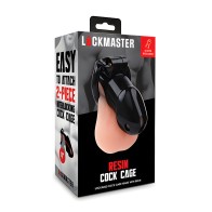 Lockmaster Jaula de Pene de 4" - Equipo de Bondage Seguro