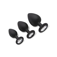 Gemsations Butt Plug Training Set - Black