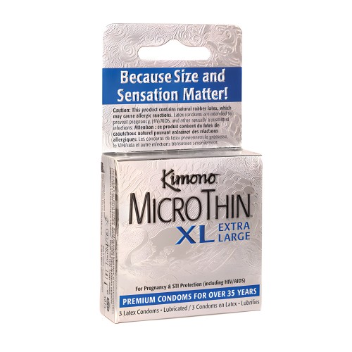 Kimono Microthin XL Condoms