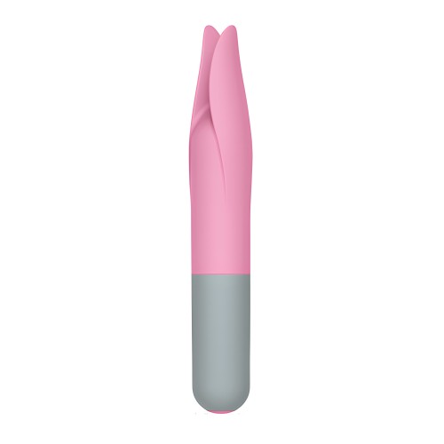 Rock Candy Cherry Flicker Clit Tickler - Pink/Grey