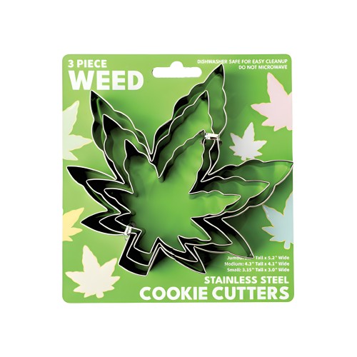 Weed Cookie Cutter Set